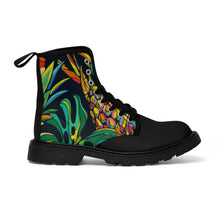 Load image into Gallery viewer, Bora Bora Pineapple Jungle  Canvas Boots
