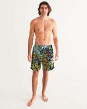 Load image into Gallery viewer, Acacia Leaves Men&#39;s Swim Trunk
