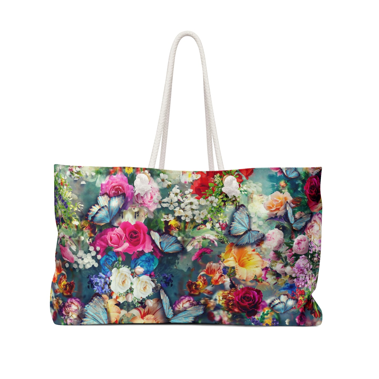 Floral Explosion Weekender Bag