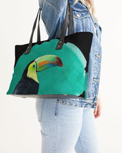 Load image into Gallery viewer, Monte Verde Toucan Stylish Tote (Vegan Leather)
