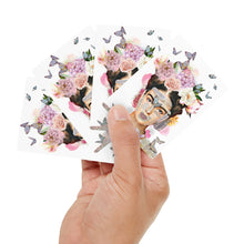 Load image into Gallery viewer, Oh My Frida Floral Butterfly Collage Poker Playing Cards
