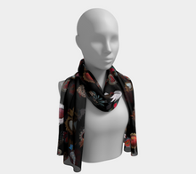 Load image into Gallery viewer, San Miguel My Heart Satin Scarf

