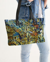 Load image into Gallery viewer, Acacia Leaves Stylish Tote (Vegan Leather)
