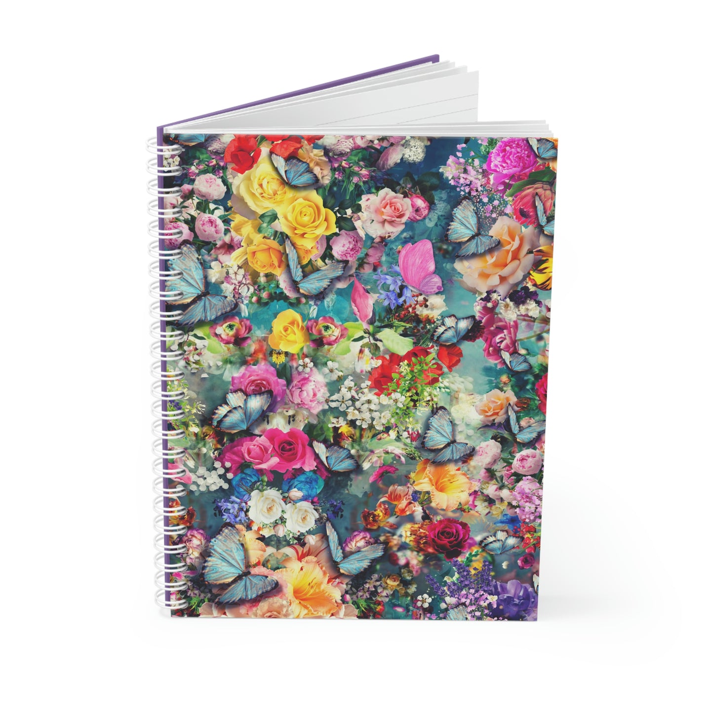 Floral Explosion Spiral Notebook