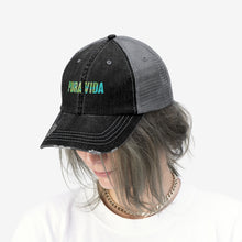 Load image into Gallery viewer, Pura Vida Unisex Trucker Hat
