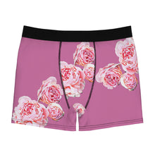 Load image into Gallery viewer, Pink Peony Men&#39;s Boxer Briefs
