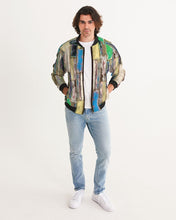 Load image into Gallery viewer, Bahama Beach Wood Men&#39;s Bomber Jacket
