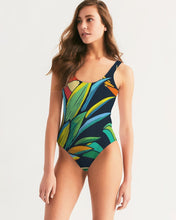 Load image into Gallery viewer, Bora Bora Pineapple Jungle Women&#39;s One-Piece Swimsuit
