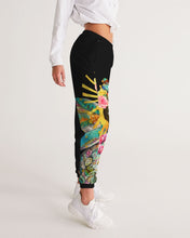 Load image into Gallery viewer, Freedom Butterfly Collage Black Women&#39;s Track Pants
