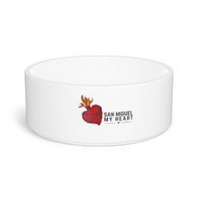 Load image into Gallery viewer, San Miguel My Heart Pet Bowl
