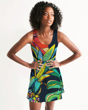 Load image into Gallery viewer, Bora Bora Pineapple Jungle Women&#39;s Racerback Dress
