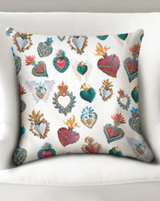 Load image into Gallery viewer, San Miguel My Heart Collection Throw Pillow Case 20&quot;x20&quot;
