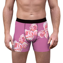 Load image into Gallery viewer, Pink Peony Men&#39;s Boxer Briefs
