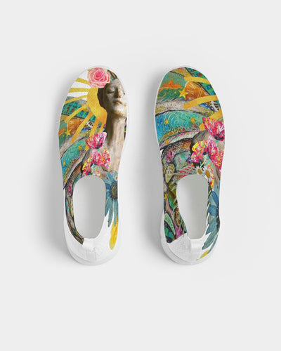 Freedom Butterfly Collage Women's Slip-On Flyknit Shoe
