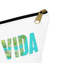 Load image into Gallery viewer, Pura Vida Zipper Accessory Cosmetic Pouch w T-bottom
