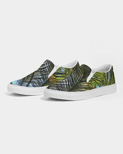 Load image into Gallery viewer, The Bright Painted Palm Women&#39;s Slip-On Canvas Shoe
