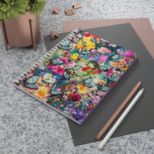 Load image into Gallery viewer, Floral Explosion Spiral Notebook
