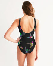 Load image into Gallery viewer, Hummingbird Pattern Paradise Women&#39;s One-Piece Swimsuit
