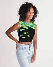 Load image into Gallery viewer, Tropical Reef Fish Women&#39;s Twist-Front Tank
